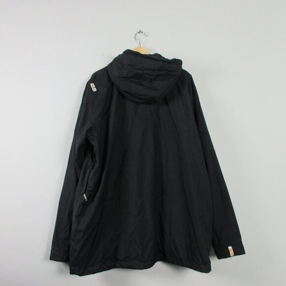 Bonfire Snowboarding Co Hooded Jacket Men's XL Black Nylon Ski Winter Coat 1174 - Picture 2 of 16